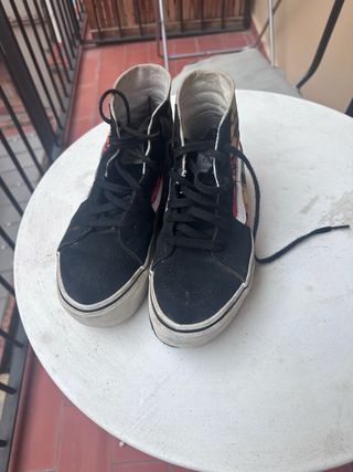 Botitas Vans Talle 37 Multicolor