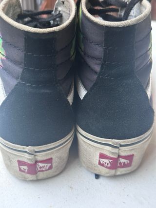 Botitas Vans Talle 37 Multicolor