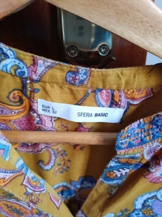 Camisa Sfera Estampada Talla L