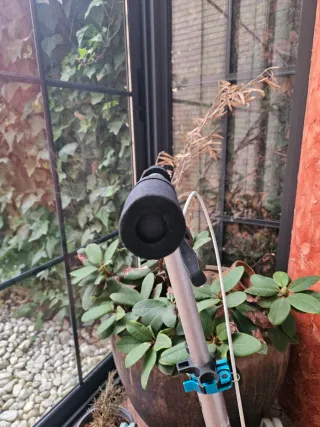 Patinete Oxelo Morado Ruedas Azules