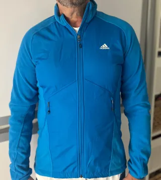 Forro Polar Adidas Talla L Cortavientos. Ciclismo