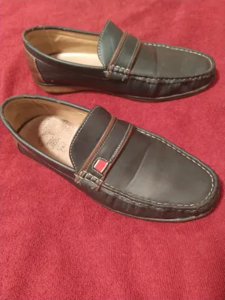 MOCASINES 44 H.VALENTINA DE PIEL DISEÑO ITALIANO