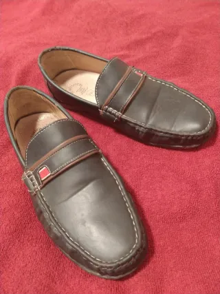 MOCASINES 44 H.VALENTINA DE PIEL DISEÑO ITALIANO