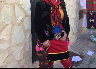 Traje Contrabandista Mujer Talla 42