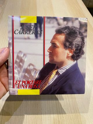 Vinilo single Josep Carreras Et Portare Una Rosa