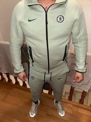 Chándal Nike Tech Chelsea Verde L