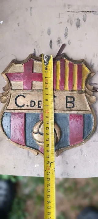 Escudo FC Barcelona Aluminio