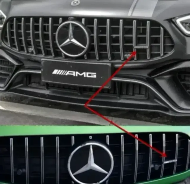 AMG Logo de Calandra Parilla Rejilla de Mercedes