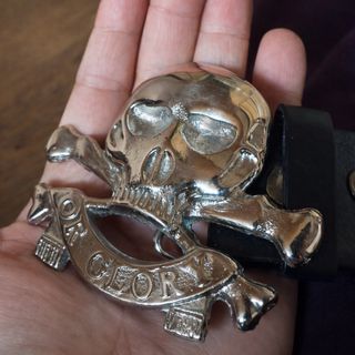 Hebilla Cinturón Calavera Rocker Ton Up