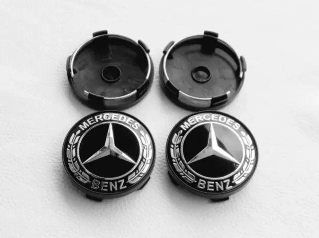 60mm Tapabujes Mercedes Centro de Llantas Ruedas