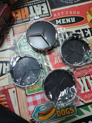 Tapas Mercedes embellecedores llantas 4 unidades