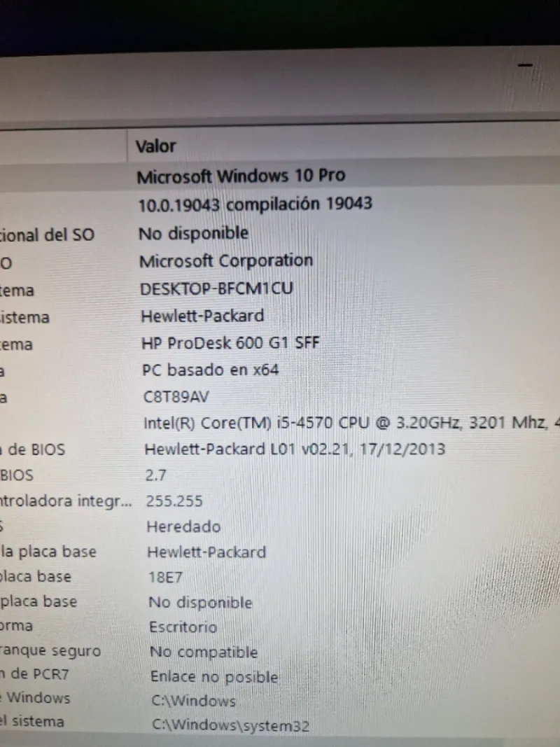 HP ProDesk 600 G1 Torre Negra/Gris afbeelding 5