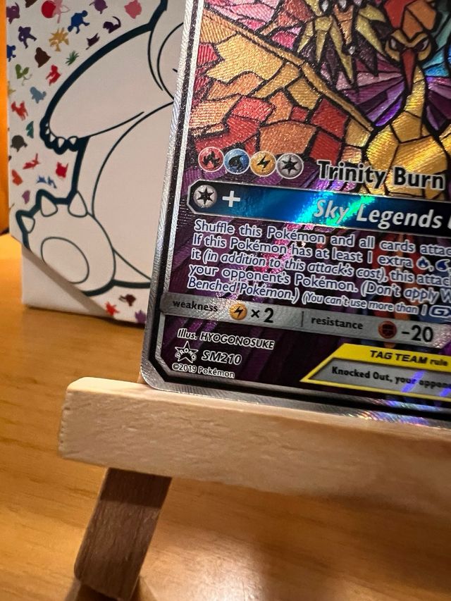 Moltres Zapdos Articuno GX Hidden Fates Inglés