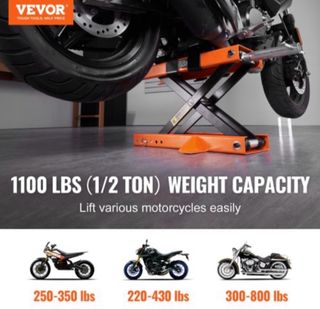 Elevador Central Manual para Motos