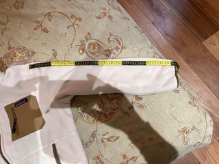 Forro polar Patagonia XXL blanco y marrón