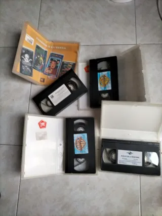 Lote 4 Cintas VHS Comedia Familiar