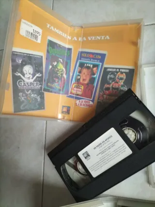 Lote 4 Cintas VHS Comedia Familiar