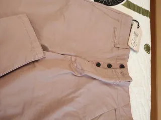 Pantalón Jack & Jones Talla Slim 31-32, rosa palid