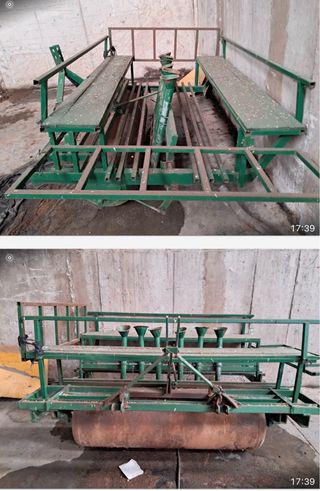 Máquina plantadora de cebollas