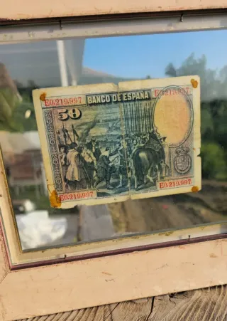 Billete 50 pts 1928