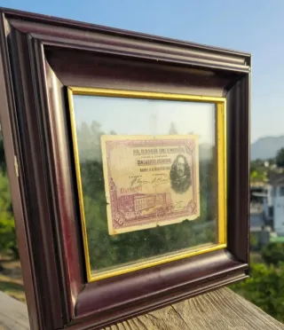 Billete 50 pts 1928