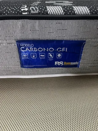 Base tapizada + Colchón 150x190