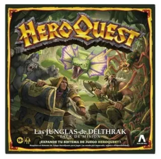 Expansiones Heroquest: Junglas, Ogro y Hechiceros.