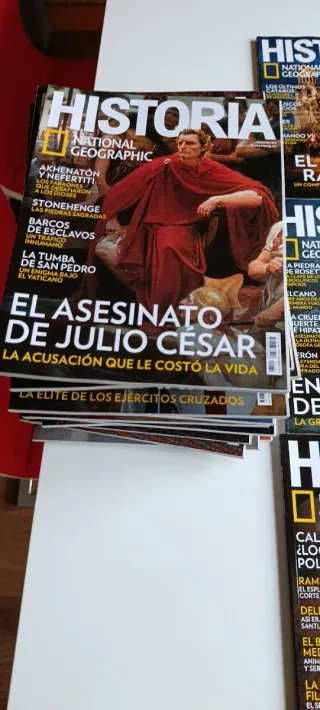 Revistas de Historia National Geographic
