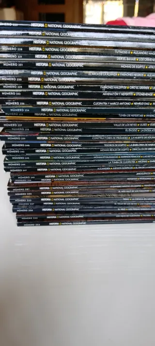 Revistas de Historia National Geographic