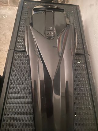 Guardabarros colin trasero negro Sherco 50