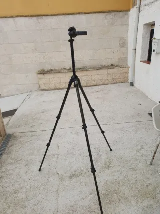 Trípode Manfrotto 055MF3 + Rótula 322RC2