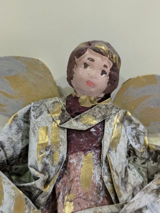 Ángel artesanía papel maché Lecce Italia