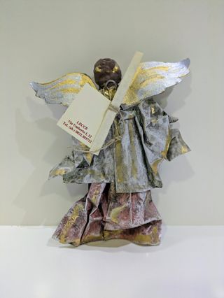 Ángel artesanía papel maché Lecce Italia
