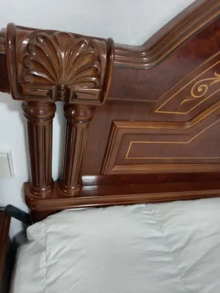 Dormitorio completo madera maciza