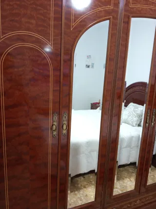 Dormitorio completo madera maciza