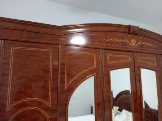 Dormitorio completo madera maciza