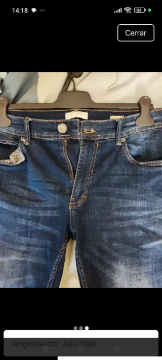 Pantalón vaquero Easy Wear azul