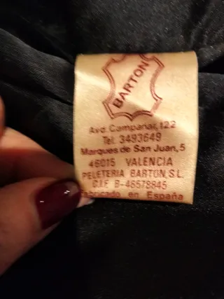 Chaleco Unisex Piel Negro