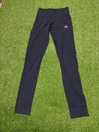 Leggings Adidas Azul Marino y Rosa