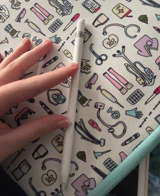 iPad con Apple Pencil original + teclado original