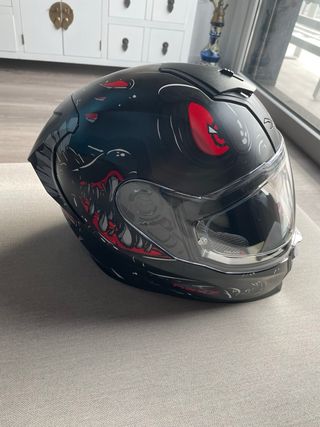 Casco Nexx Abisal Talla S Negro/Rojo