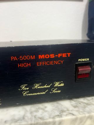 Amplificador Sinmarc 500W Negro