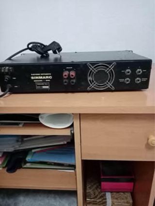 Amplificador Sinmarc 500W Negro