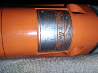 Taladro Eléctrico Vintage Naranja