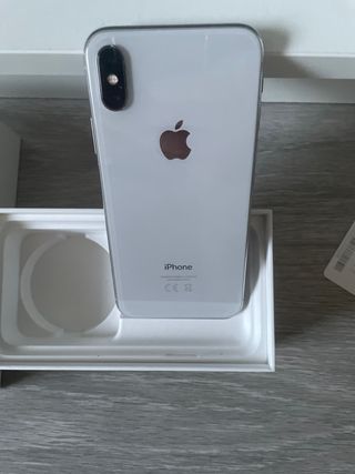 iPhone X Argento