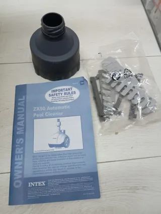 Limpiafondos Piscina INTEX Krystal Clear ZX50