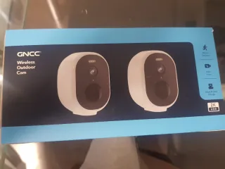 Pack de 2 camara vigilacia solar exterior
