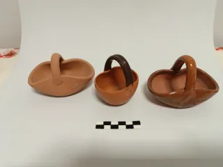 3 Cestas de Arcilla