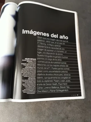 Revista F1 Racing Juan Pablo Montoya