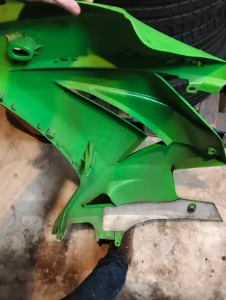 Carenado Lateral Kawasaki Ninja 250 Verde